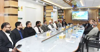 জামায়াত আমিরের সঙ্গে সাবেক মার্কিন স্টেট সেক্রেটারি অ্যালবার্ট টি. গম্বিসের সাক্ষাৎ